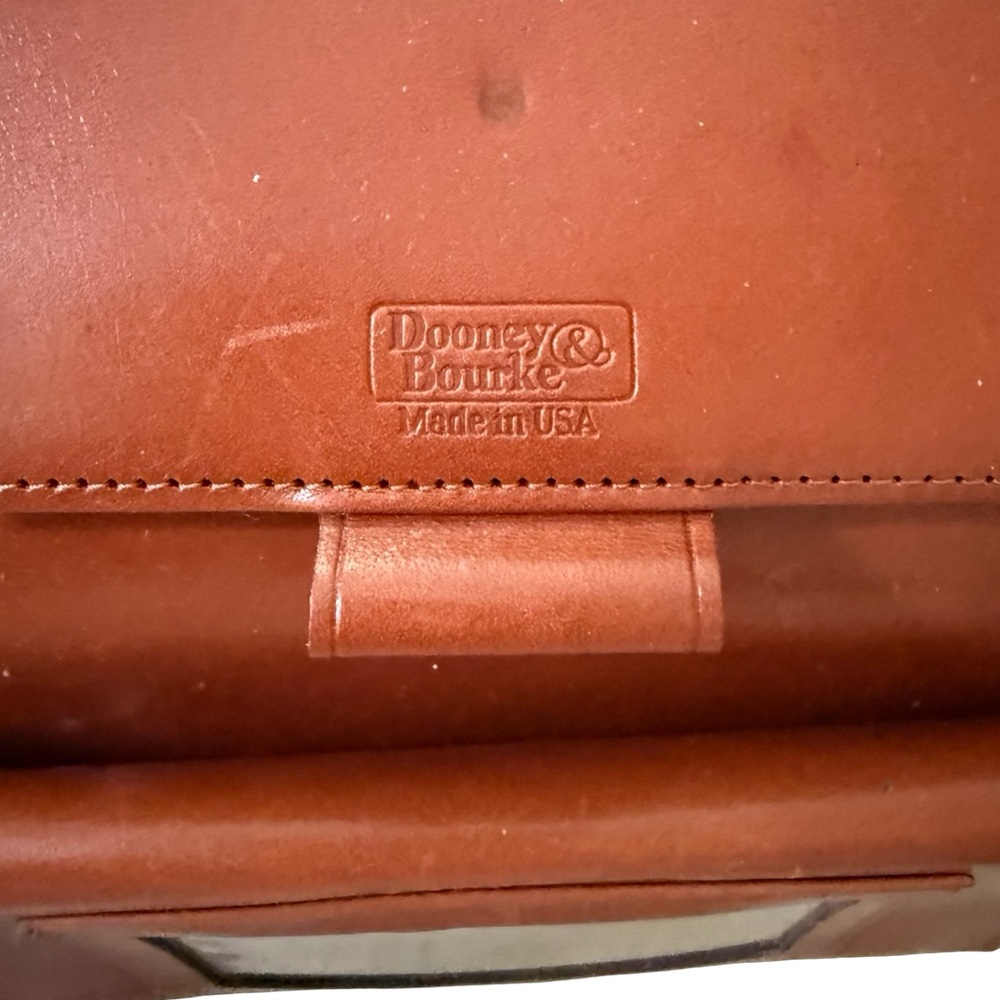 Vintage Dooney & Bourke Wallet with Coin Purse and Check Book Holder - Picture 4 of 10